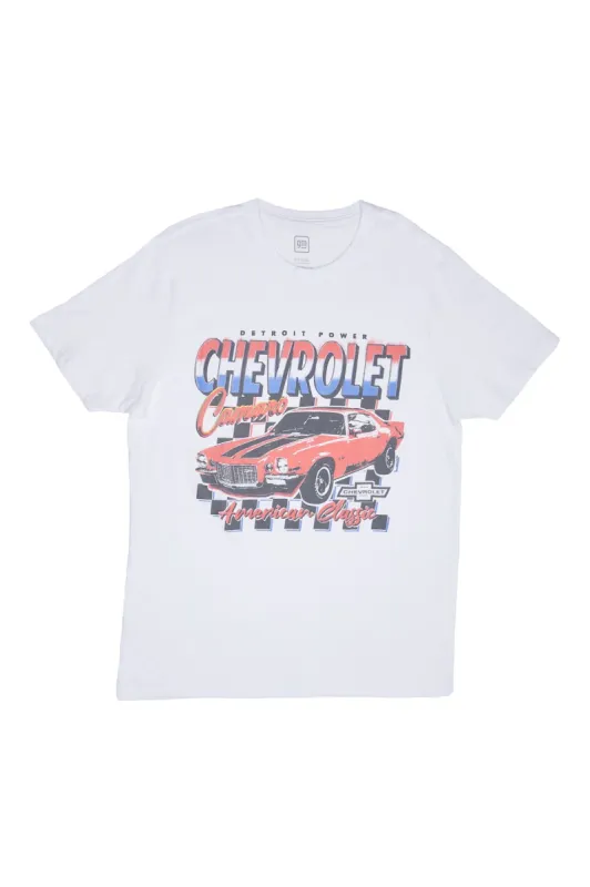 Chevy Camaro Graphic Tee sold by Bluenotes