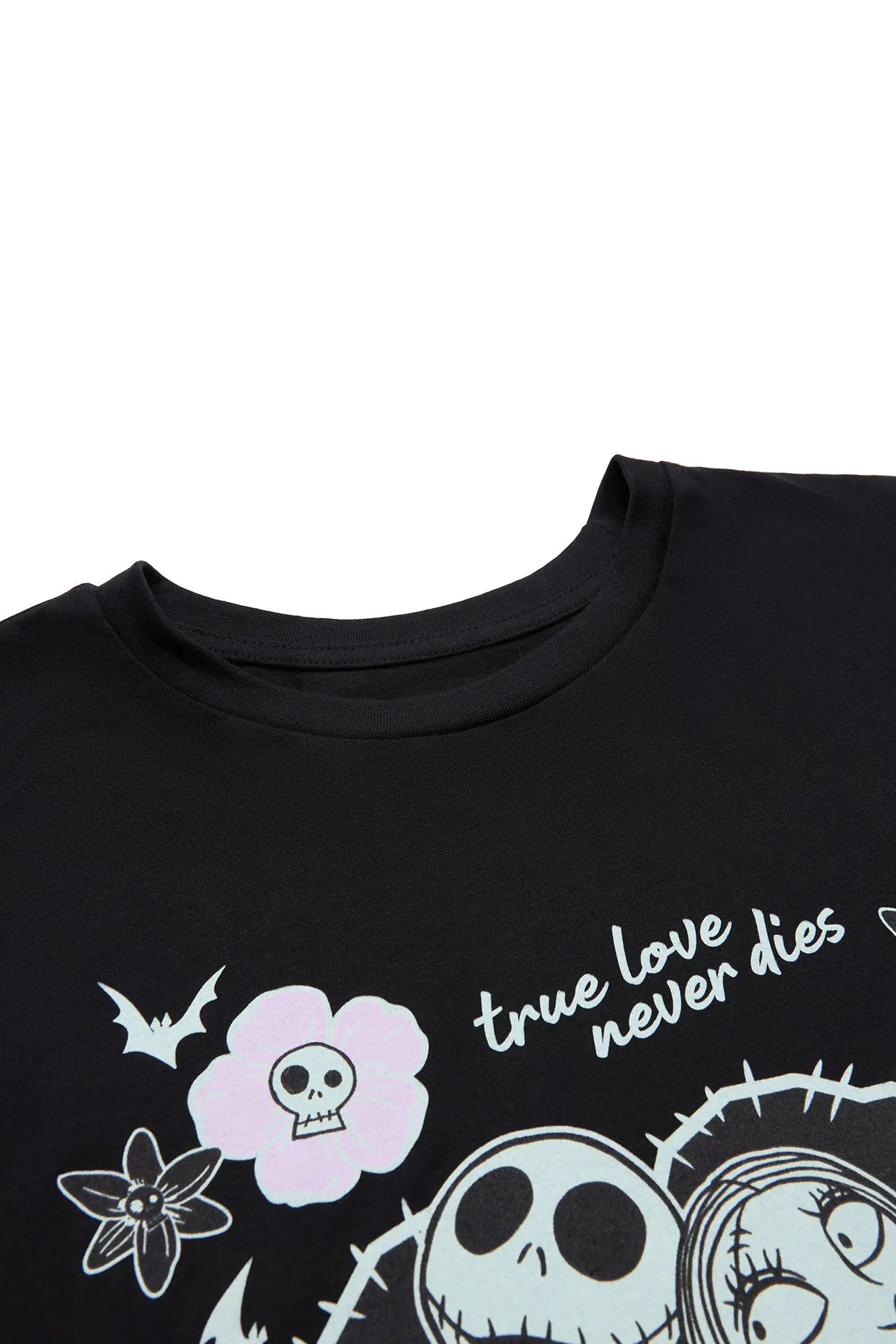 The Nightmare Before Christmas Jack And Sally Graphic Classic Tee sold by Bluenotes product image thumbnail 2