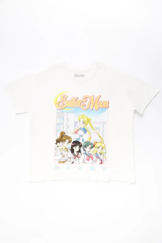 Sailor Moon And Friends Graphic Boyfriend Tee sold by Bluenotes