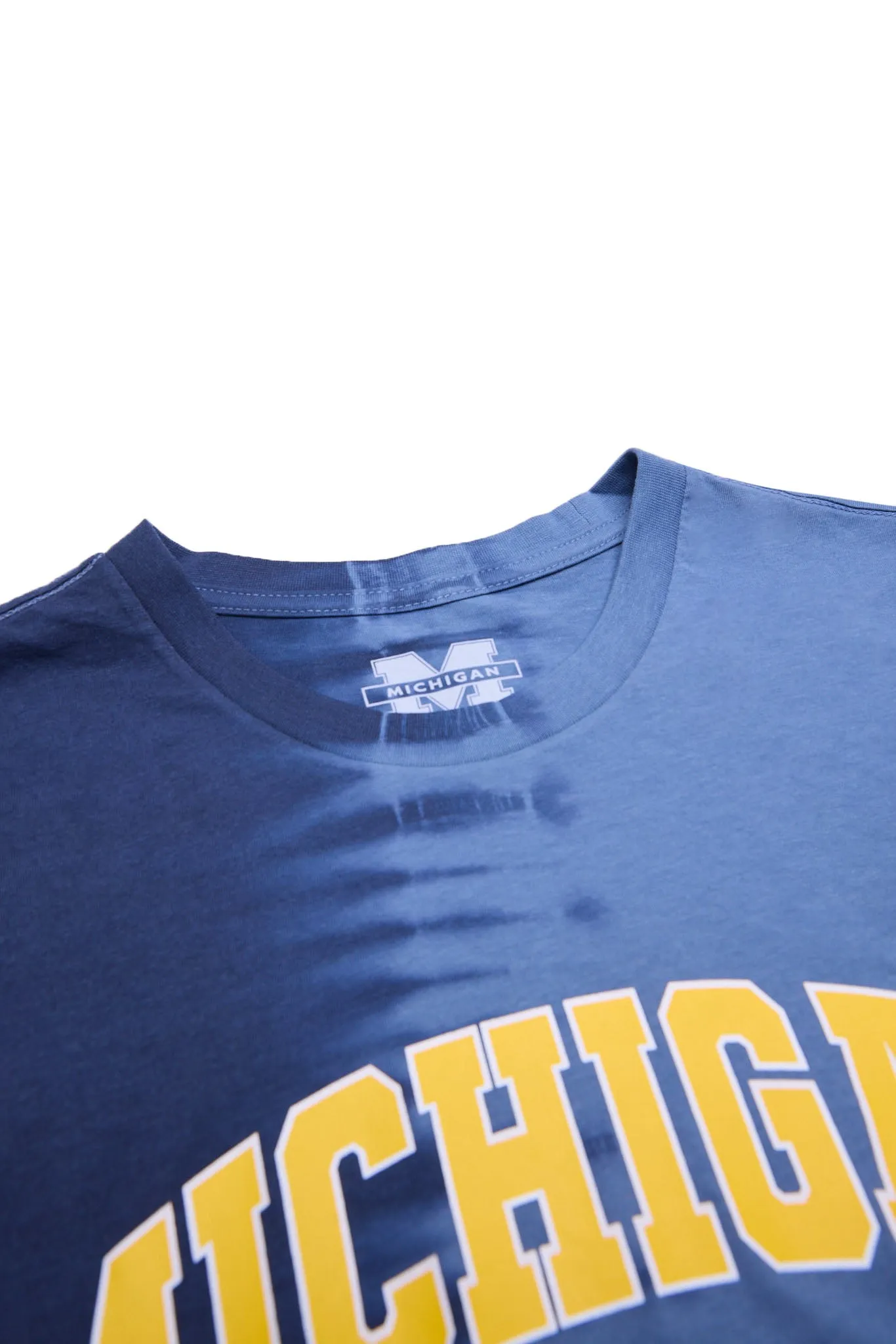Michigan Wolverines Graphic Split Tie Dye Tee sold by Bluenotes product image thumbnail 2