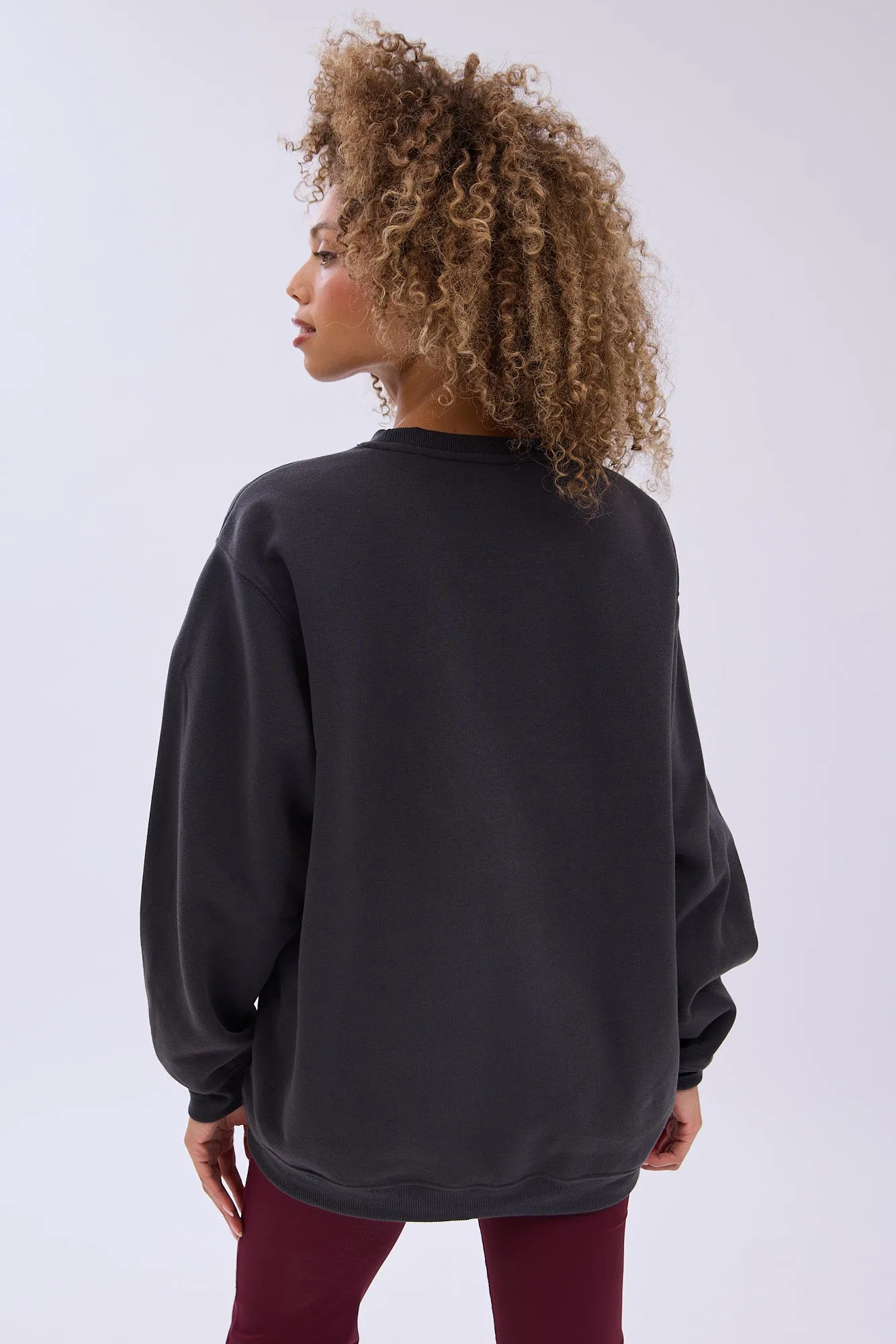 Hello Kitty Graphic Crew Neck Relaxed Sweatshirt sold by Bluenotes product image thumbnail 4