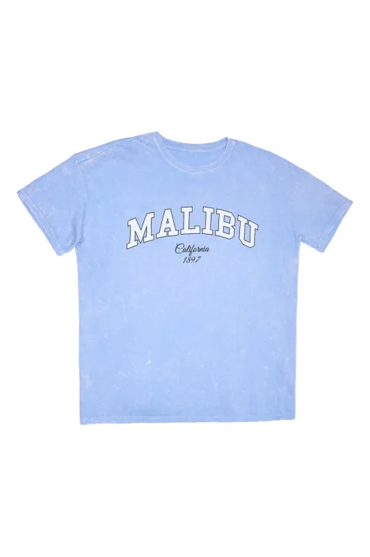 Malibu California Graphic Boyfriend Tee sold by Bluenotes