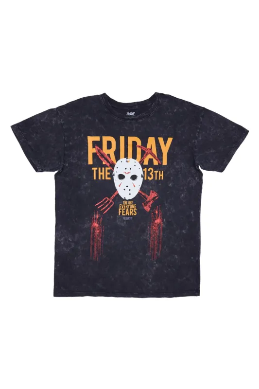 Friday The 13th Graphic Relaxed Tee sold by Bluenotes