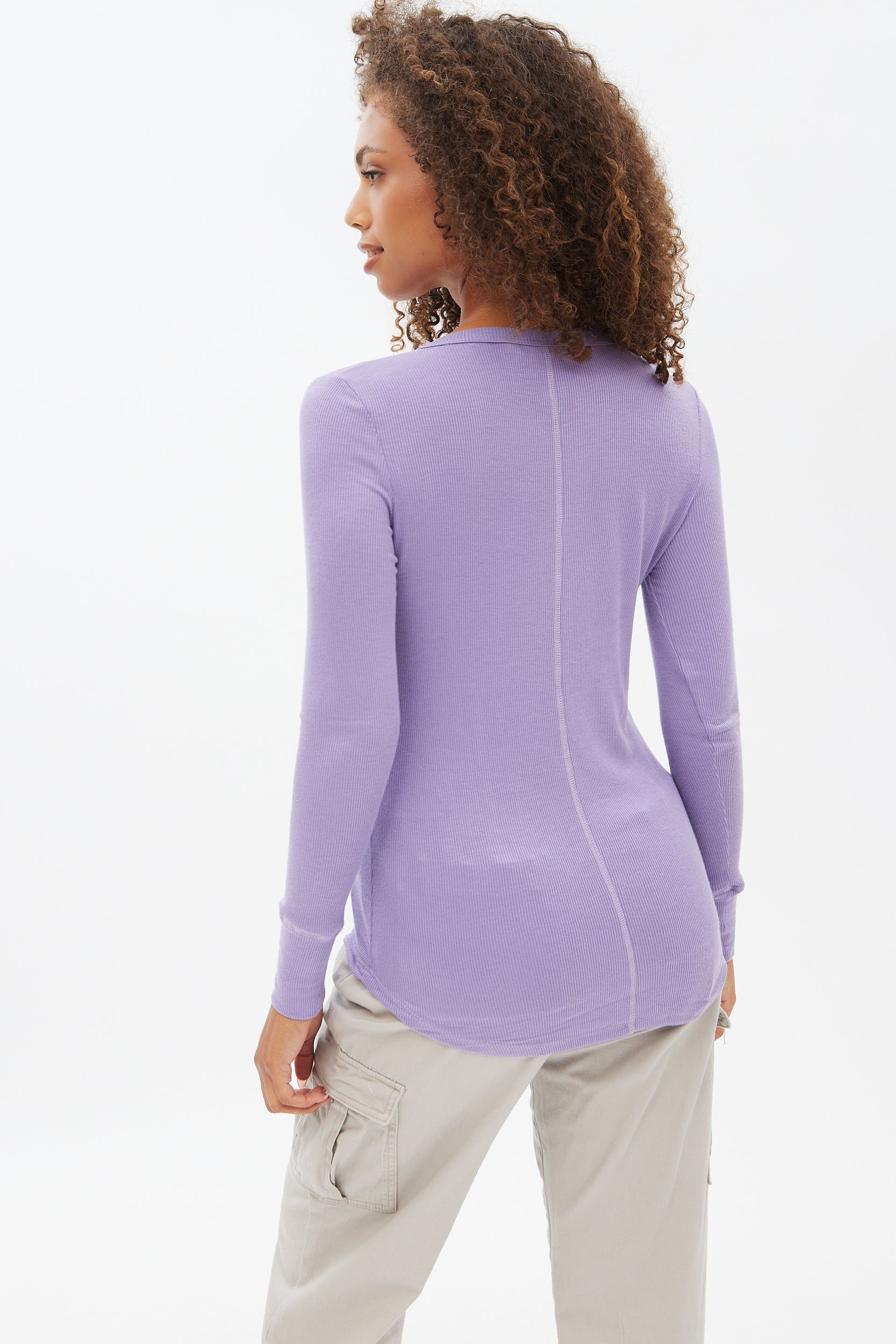 Long Sleeve Henley Top sold by Bluenotes product image thumbnail 20