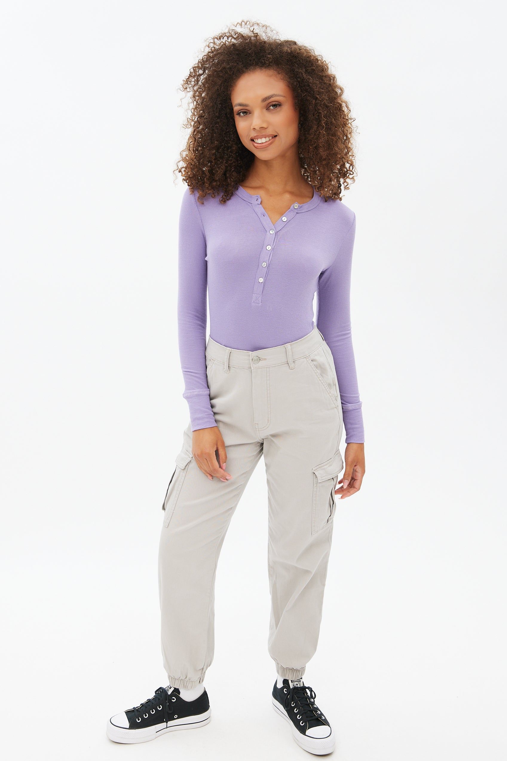 Long Sleeve Henley Top sold by Bluenotes product image thumbnail 18