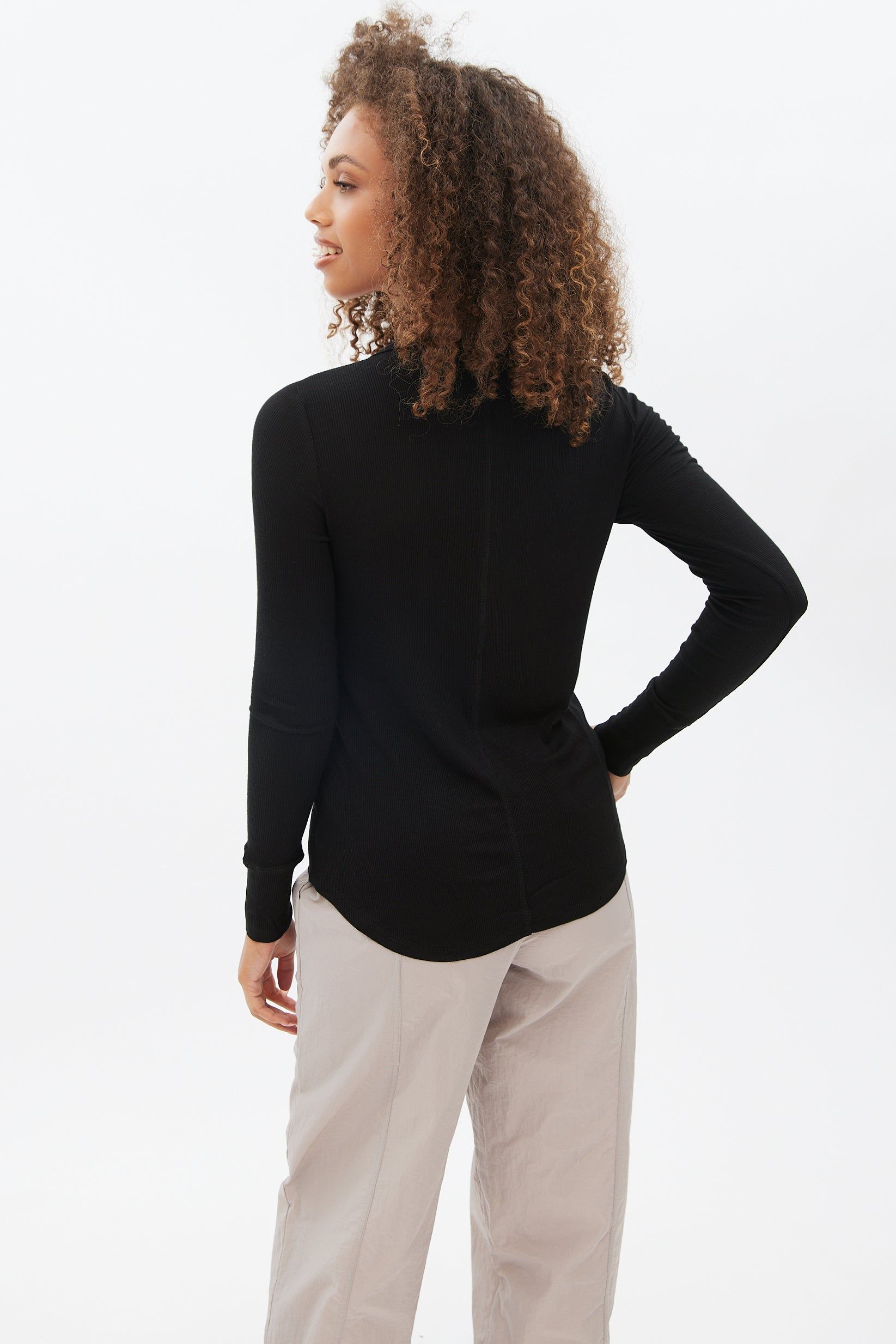 Long Sleeve Henley Top sold by Bluenotes product image thumbnail 9