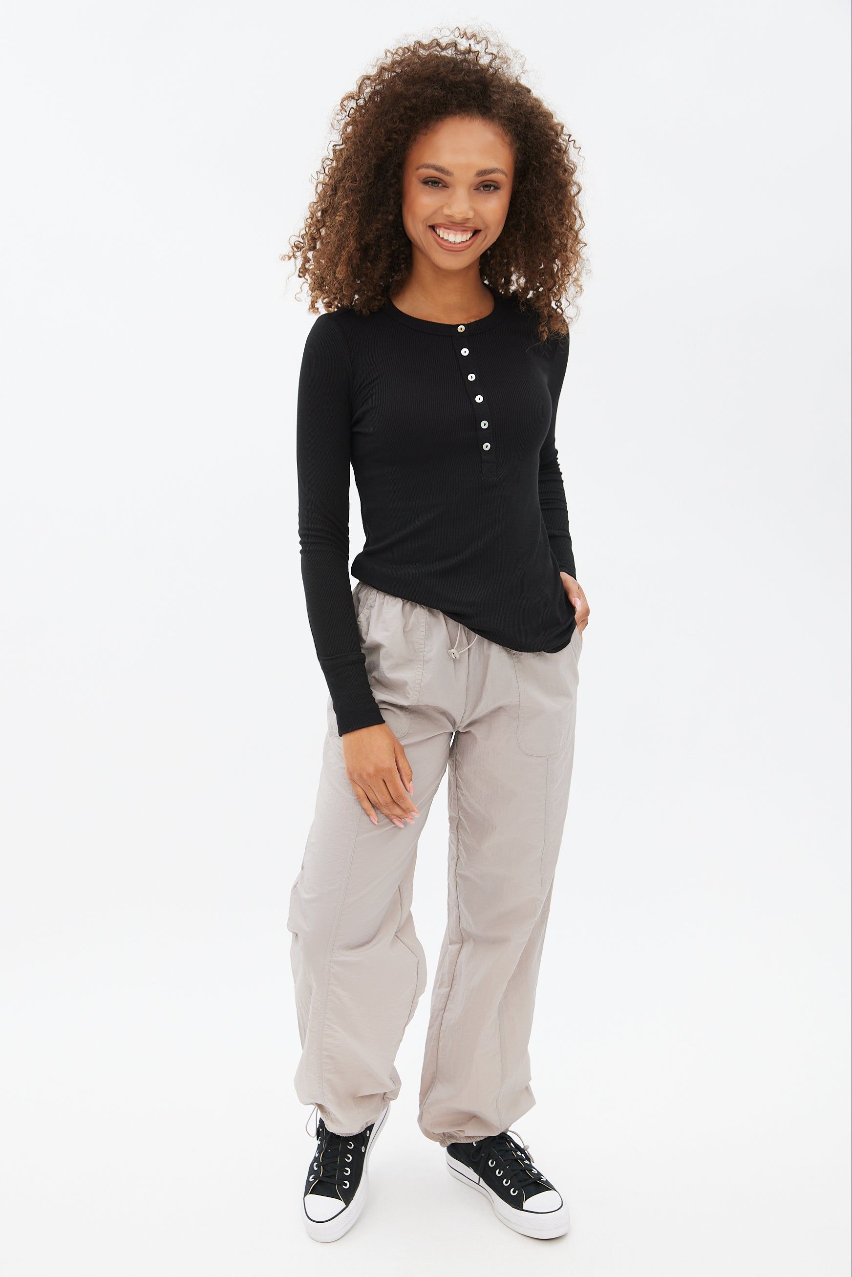 Long Sleeve Henley Top sold by Bluenotes product image thumbnail 7