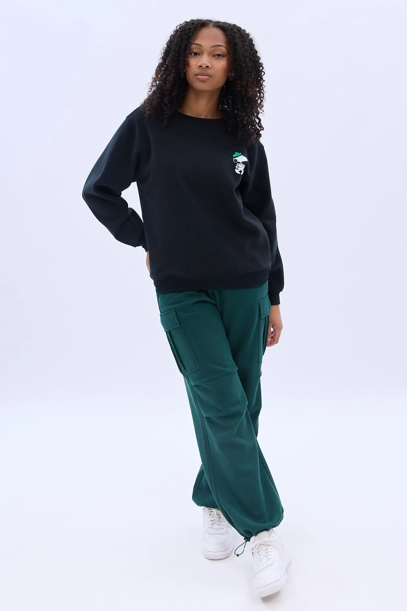 Camp Snoopy Beagle Scouts Graphic Crew Neck Sweatshirt sold by Bluenotes product image thumbnail 4