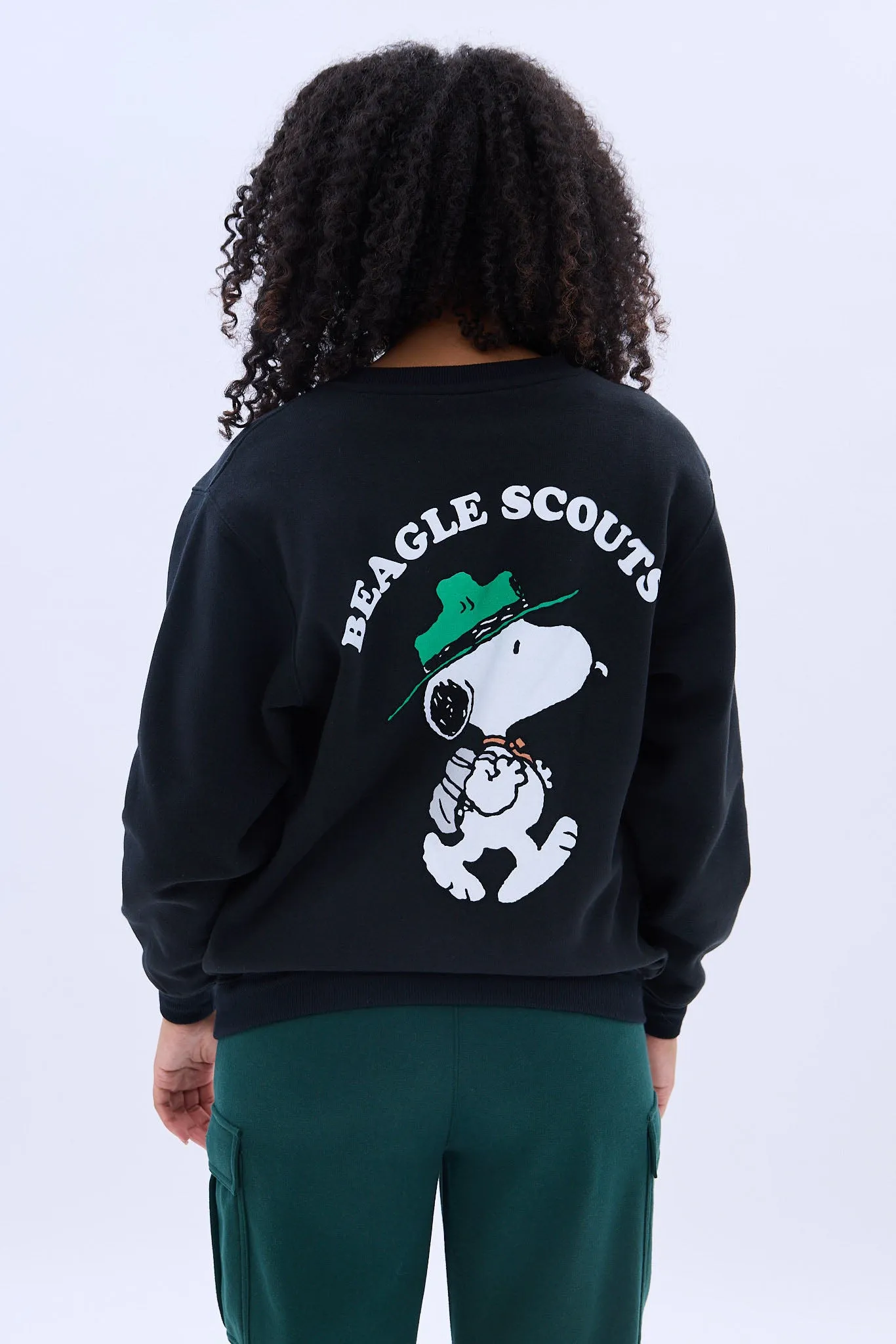 Camp Snoopy Beagle Scouts Graphic Crew Neck Sweatshirt sold by Bluenotes product image thumbnail 2