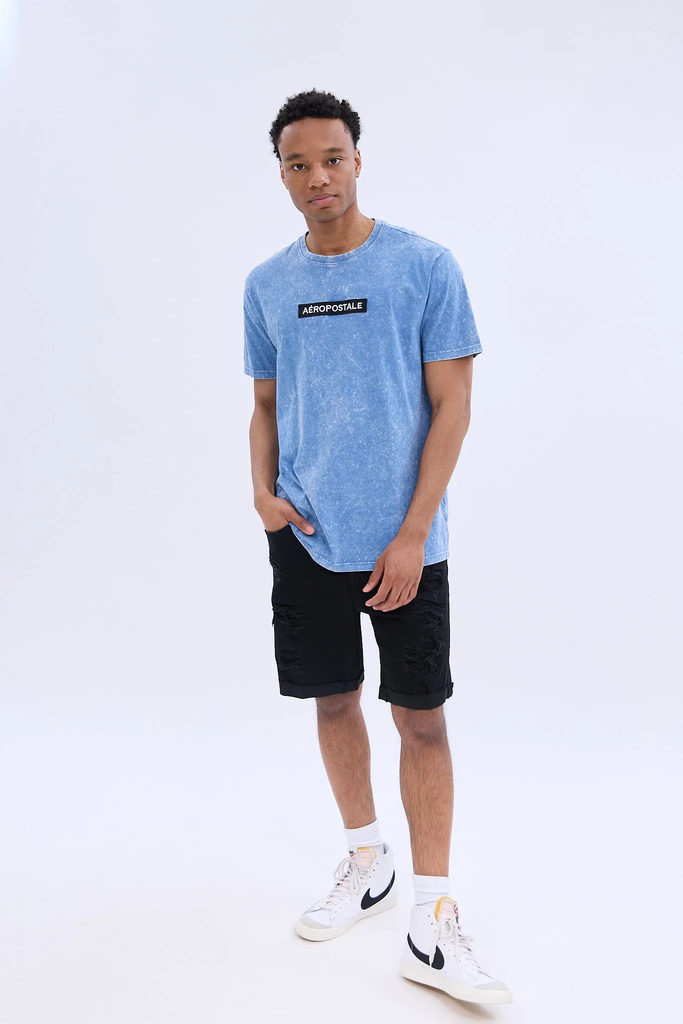 Rip & Repair Denim Short sold by Bluenotes product image thumbnail 4