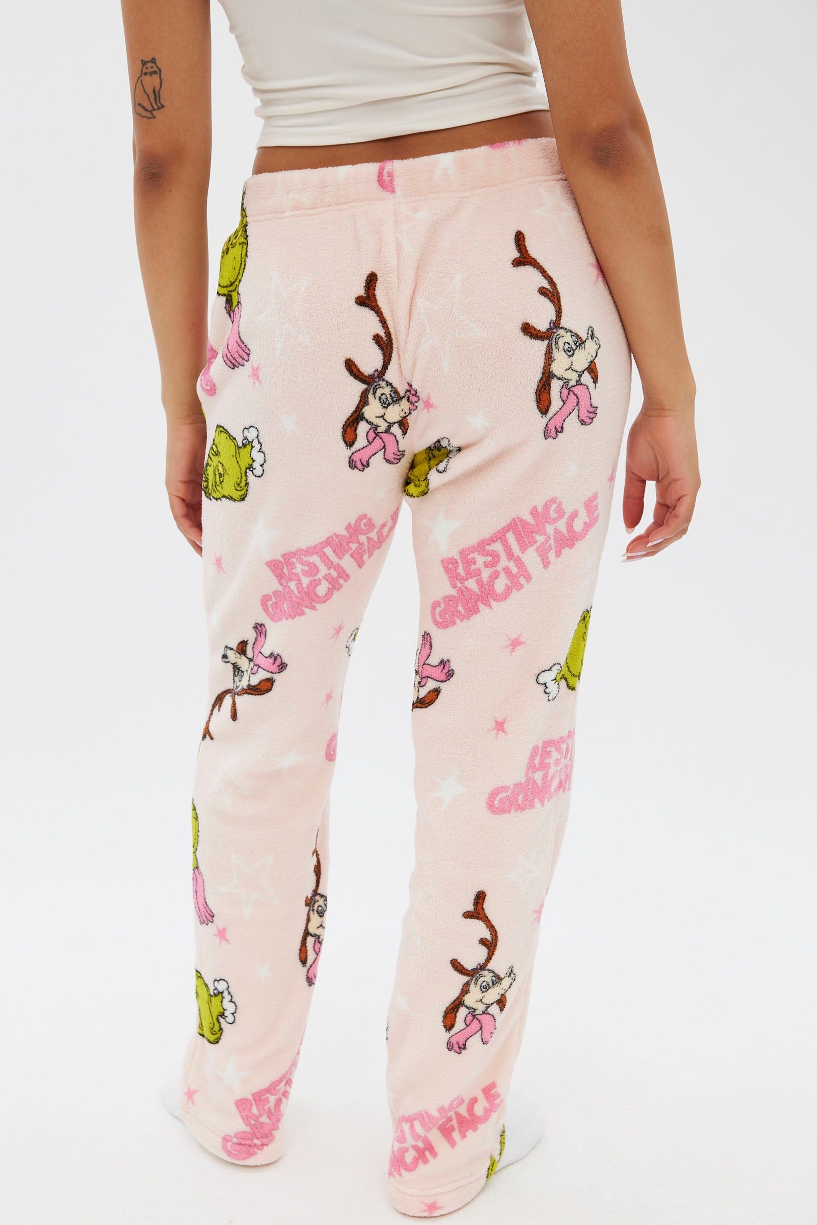 The Grinch Printed Plush Pajama Pant sold by Bluenotes product image thumbnail 4