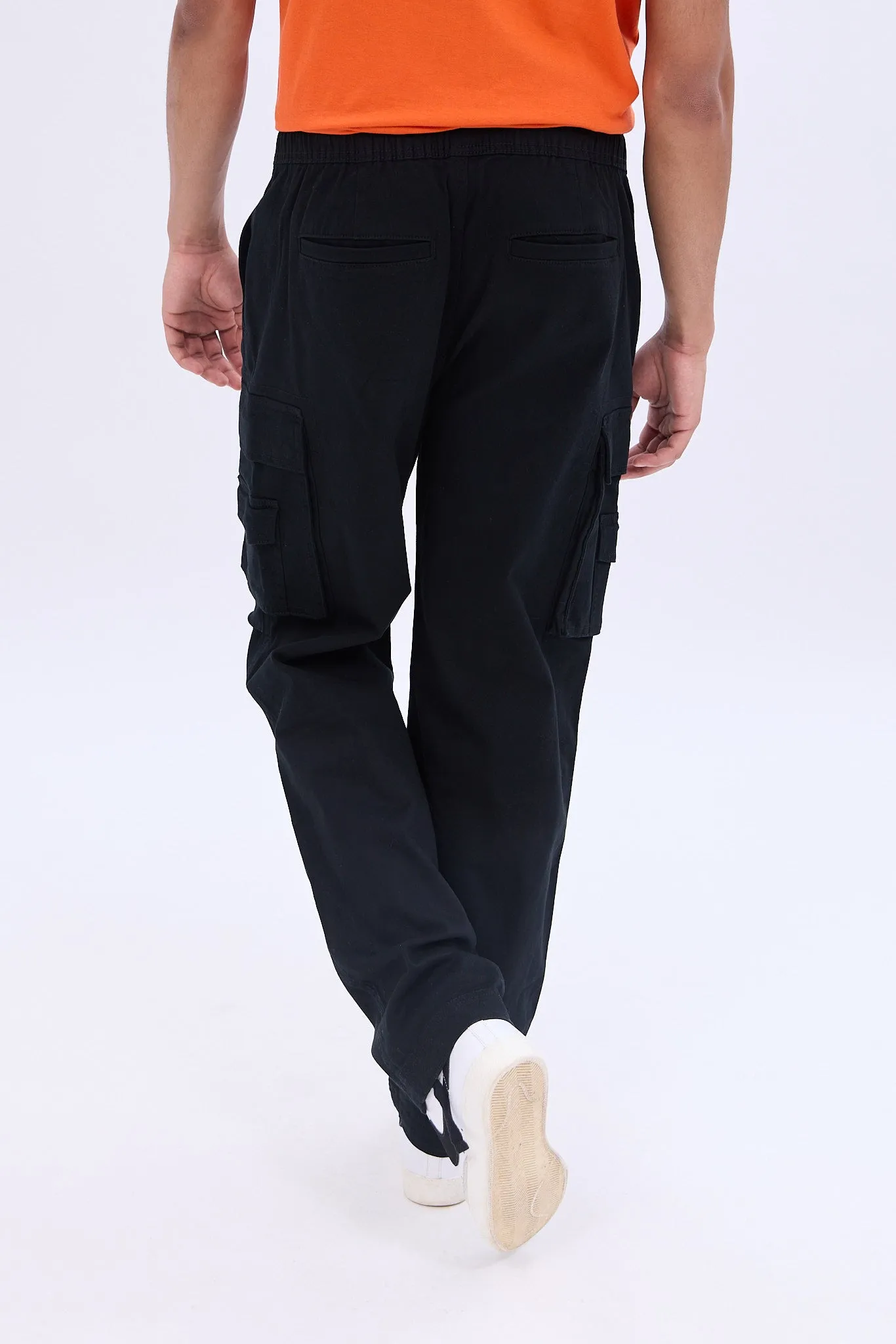 Cinched Relaxed Cargo Twill Pant sold by Bluenotes product image thumbnail 4