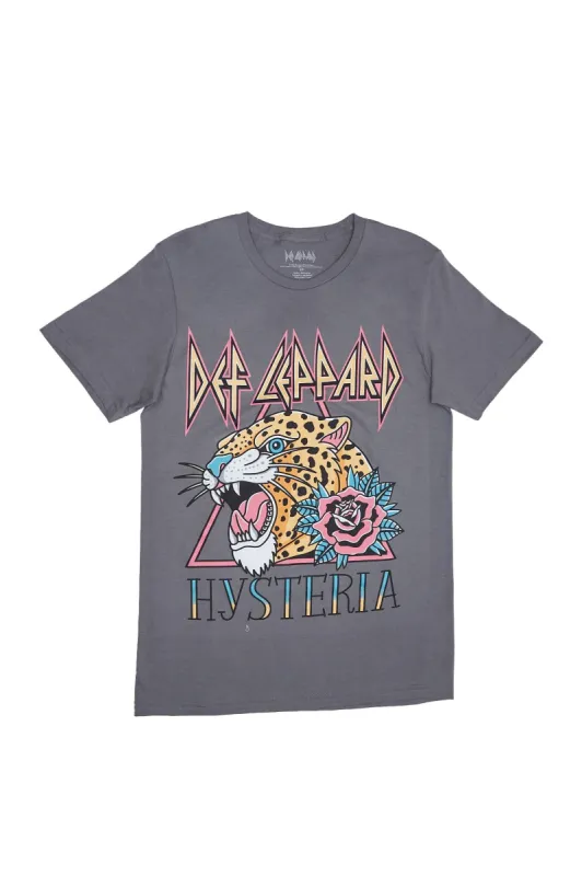 Def Leppard Graphic Relaxed Tee sold by Bluenotes