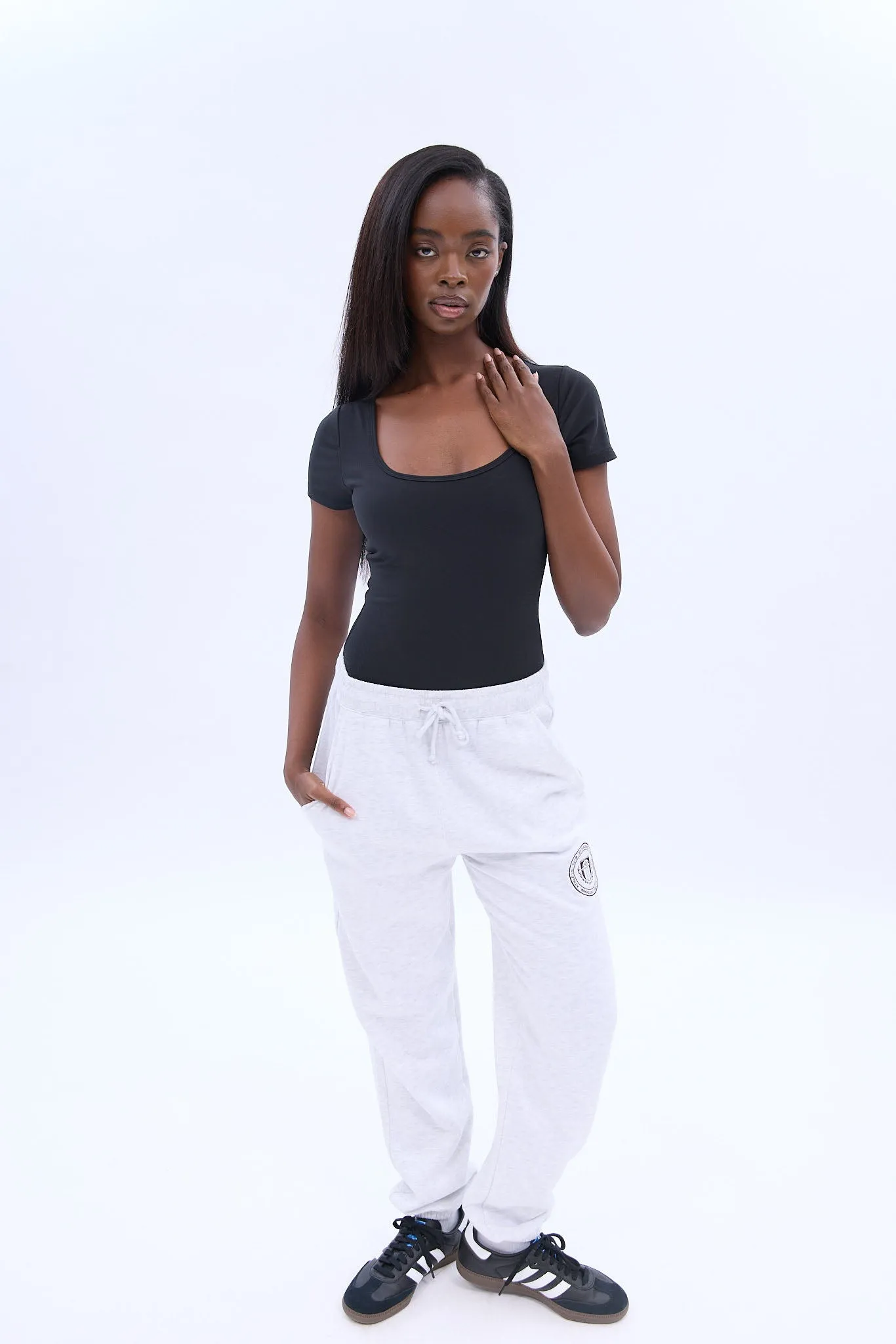 Short Sleeve Scoop Neck Bodysuit sold by Bluenotes product image thumbnail 3