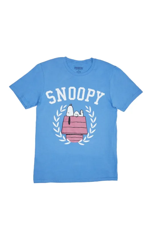 Peanuts Snoopy House Graphic Relaxed Tee sold by Bluenotes