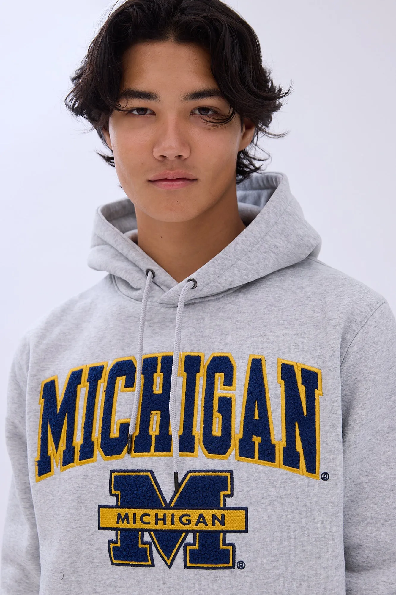 Michigan M Chenille Graphic Hoodie sold by Bluenotes product image thumbnail 2