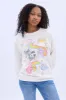 Care Bears Vibes Graphic Crew Neck Sweatshirt sold by Bluenotes