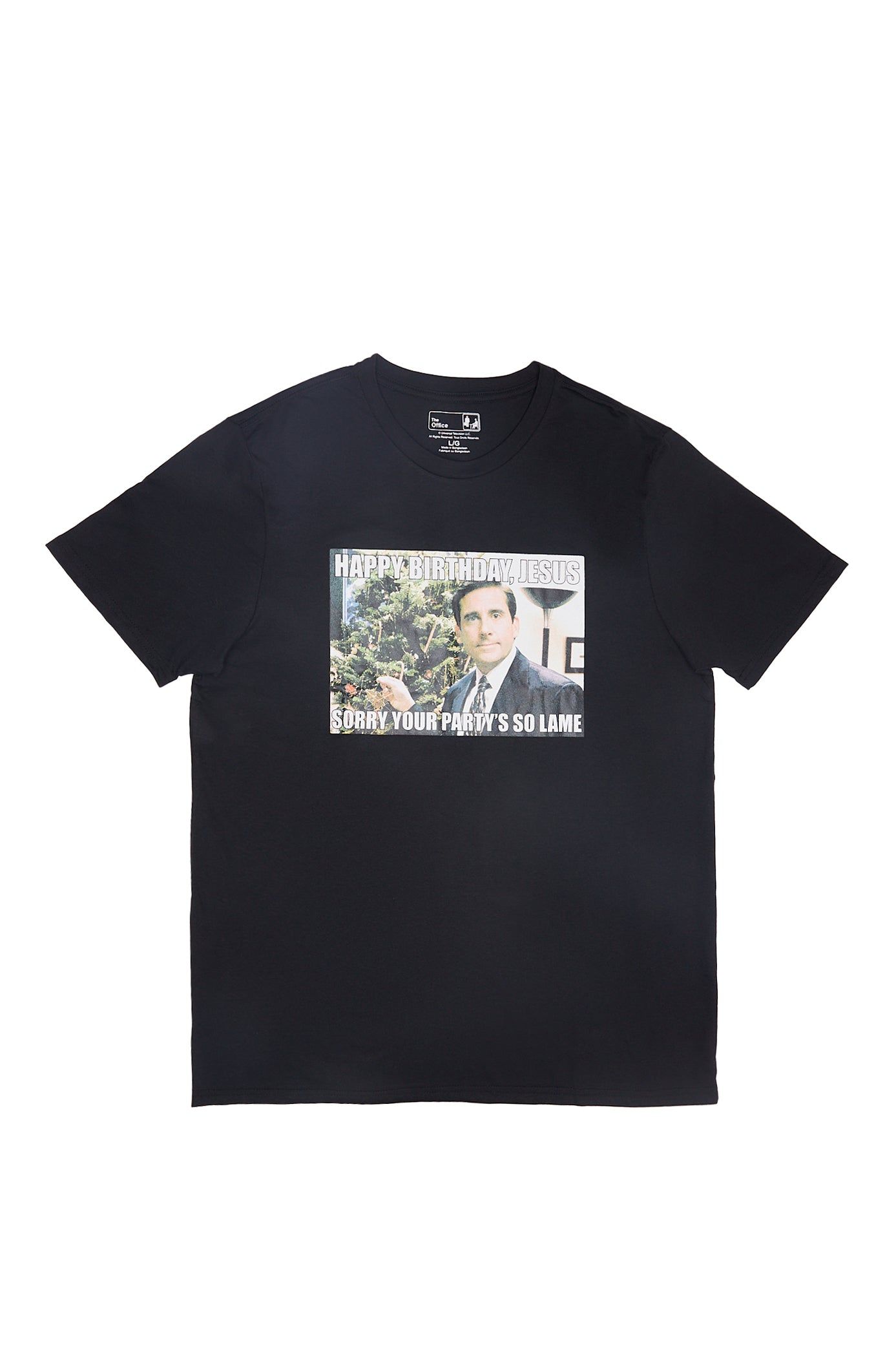 The Office Happy Birthday Jesus Graphic Tee sold by Bluenotes