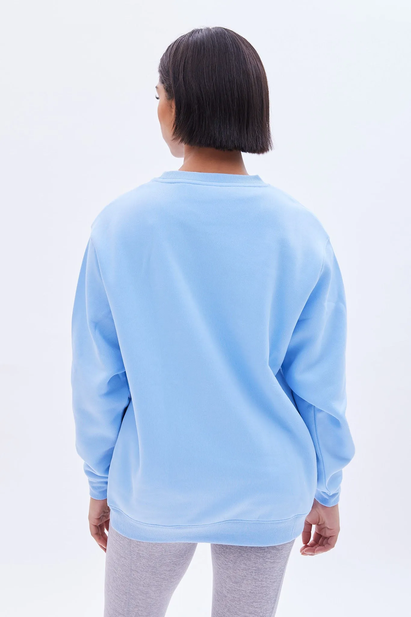 Hello Kitty Happy Thoughts Graphic Crew Neck Oversized Sweatshirt sold by Bluenotes product image thumbnail 4