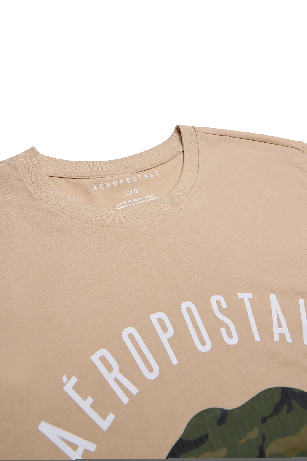 AERO Camouflage Bear California Graphic Tee sold by Bluenotes product image thumbnail 2