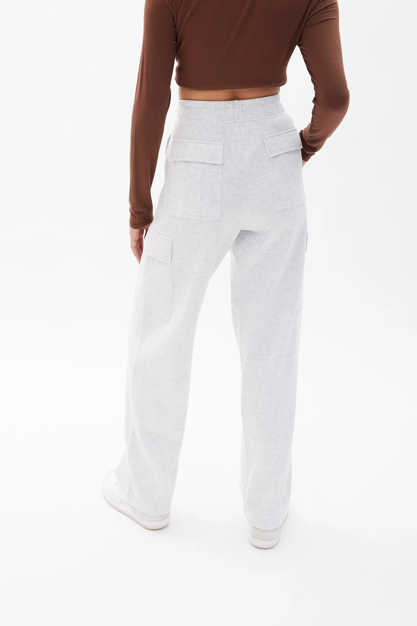 High Rise Wide Leg Cargo Jogger sold by Bluenotes product image thumbnail 2