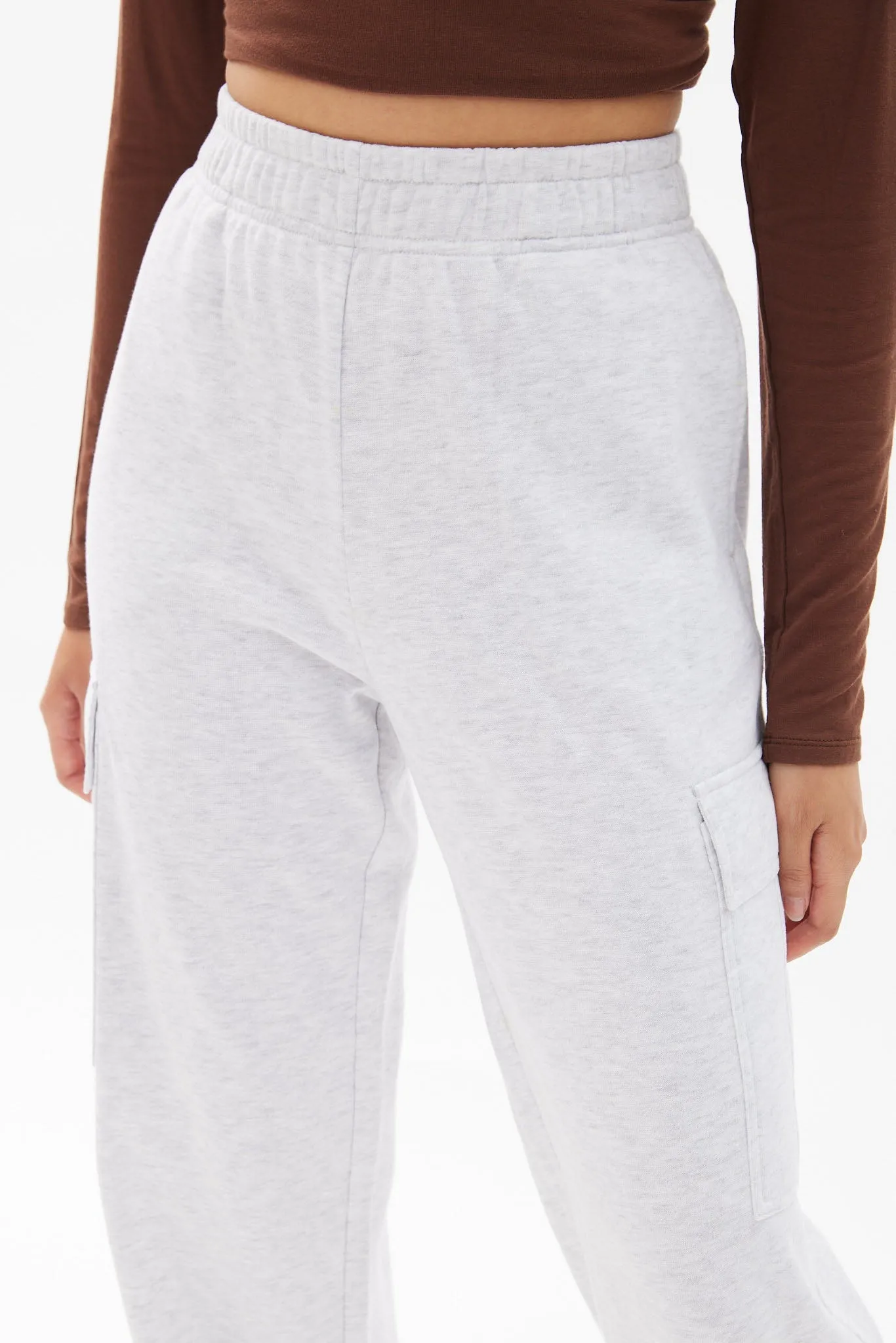 High Rise Wide Leg Cargo Jogger sold by Bluenotes product image thumbnail 4