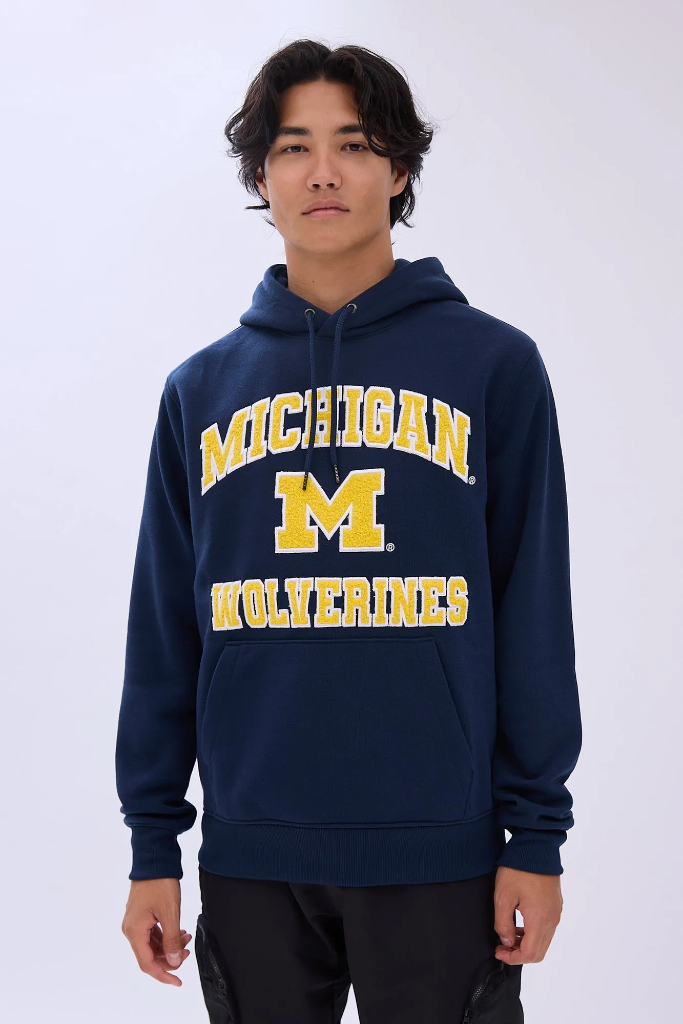 Michigan Wolverines Chenille Graphic Hoodie sold by Bluenotes