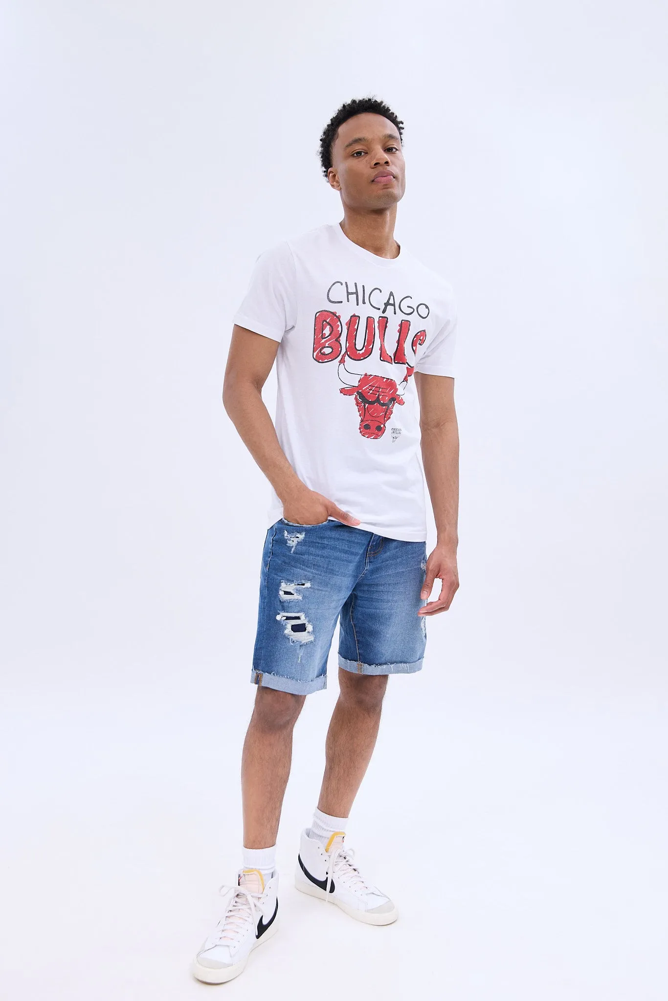 Rip & Repair Denim Short sold by Bluenotes product image thumbnail 2
