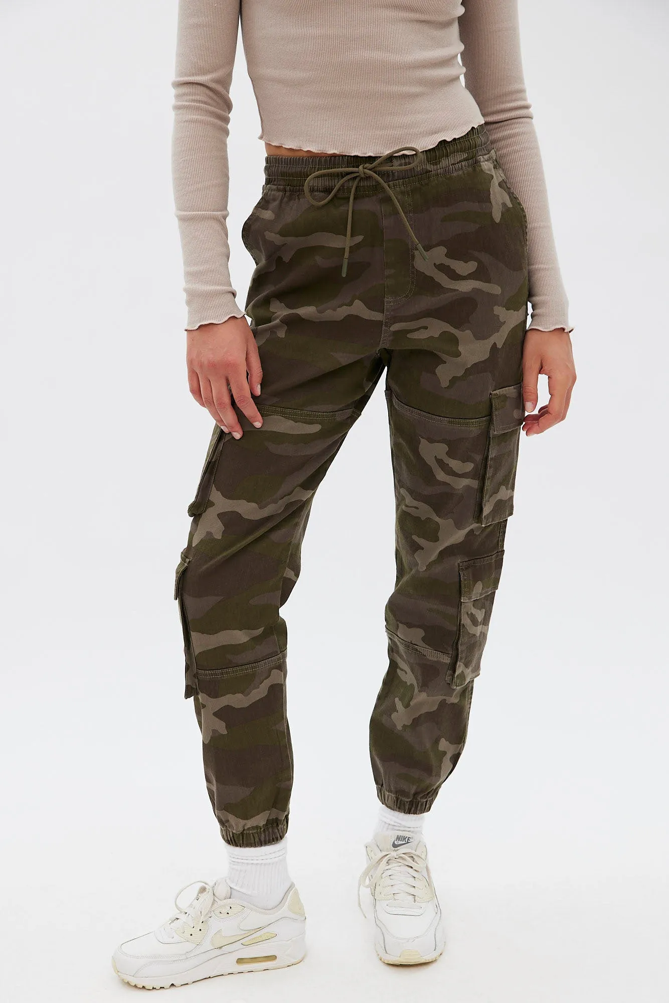 High Rise Cargo Jogger sold by Bluenotes