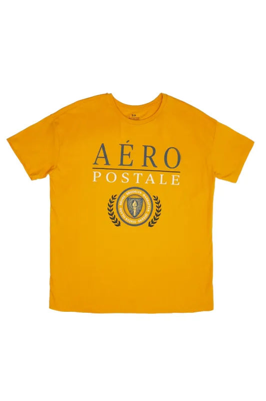 Aéropostale Crest Graphic Boyfriend Tee sold by Bluenotes