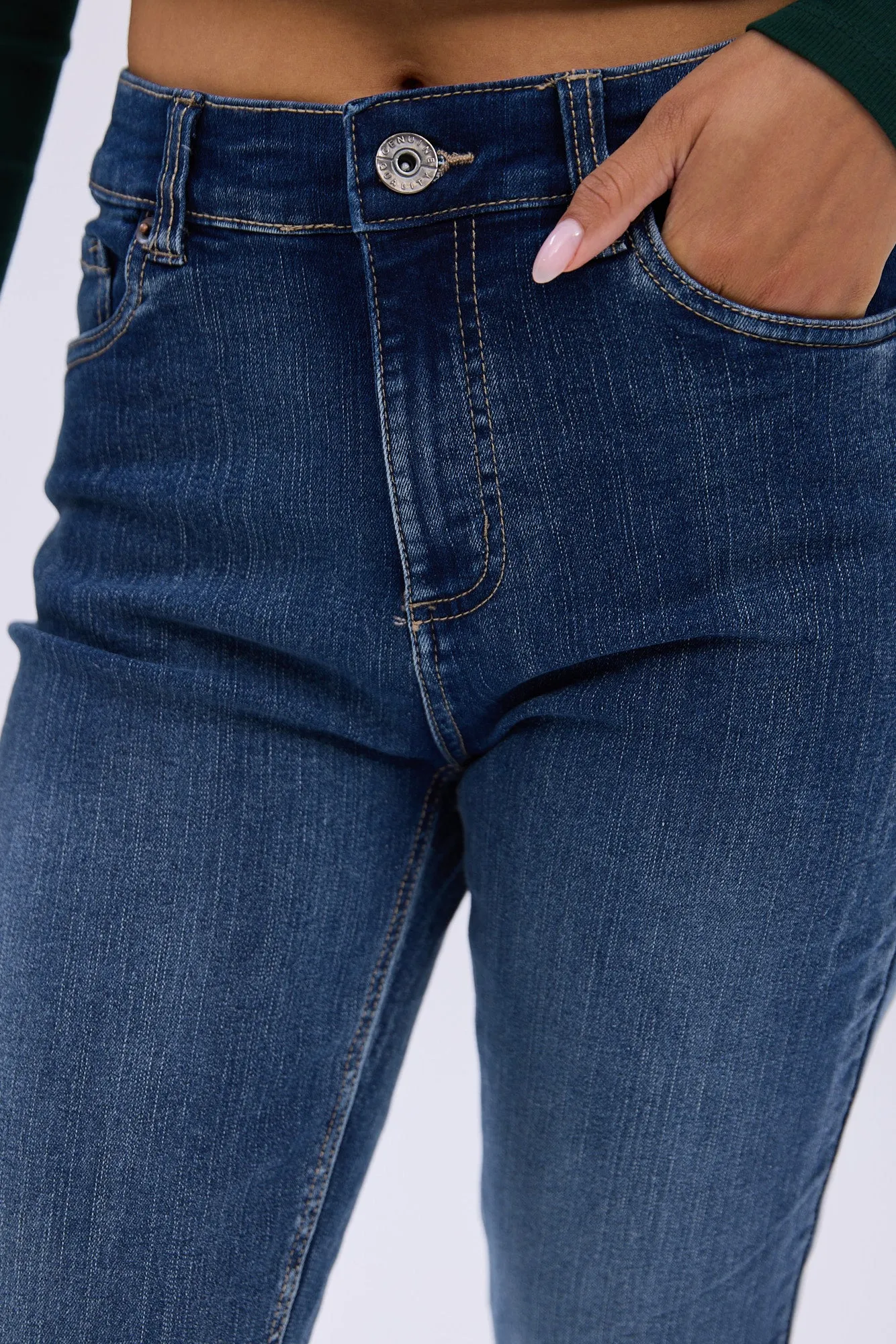 Mid Rise Skinny Jean sold by Bluenotes product image thumbnail 3