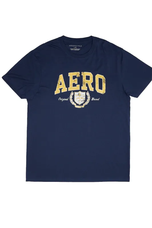 AERO Original Brand Crest Graphic Tee sold by Bluenotes