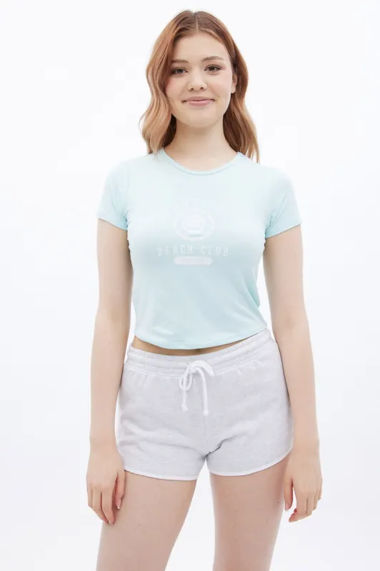 Super Soft Tropical Graphic Baby Tee sold by Bluenotes