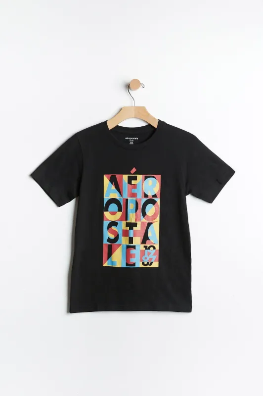 AERO Boys Super Soft Aéropostale Graphic Tee sold by Bluenotes
