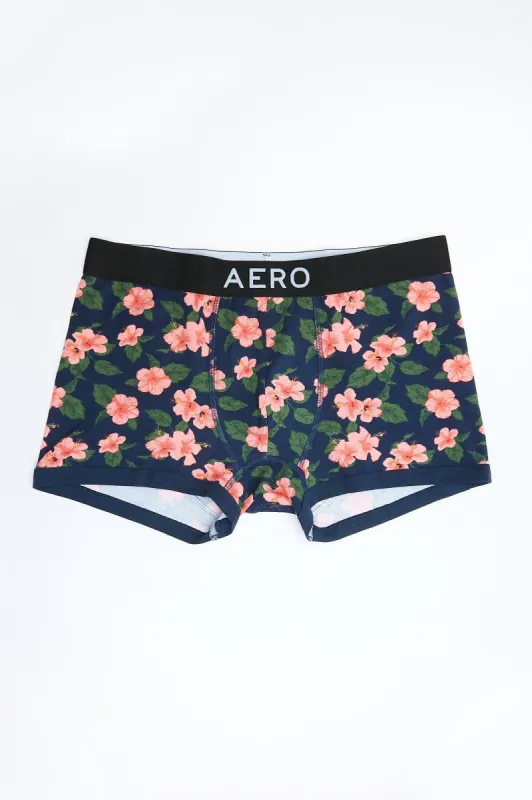 AERO Hibiscus Flower Graphic Boxer Brief sold by Bluenotes