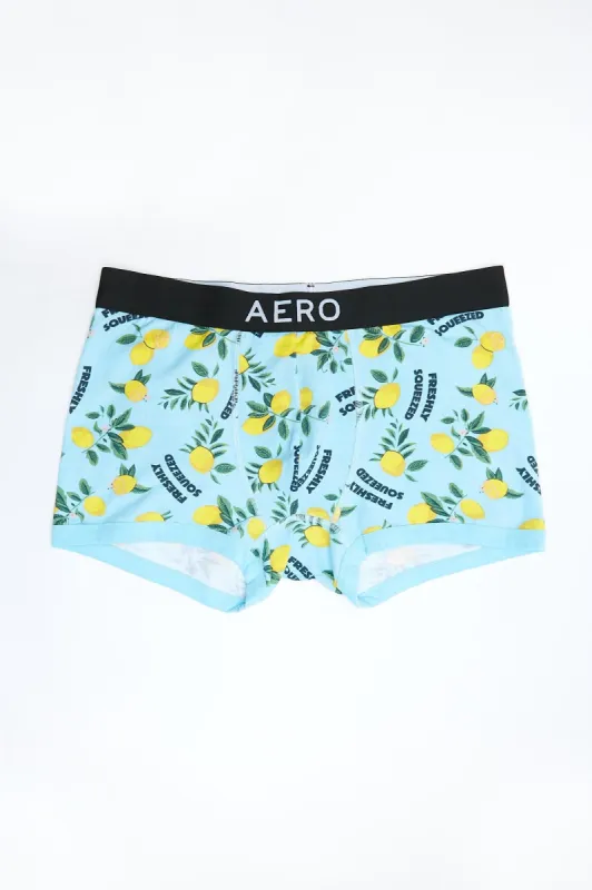 AERO Freshly Squeezed Lemons Graphic Boxer Brief sold by Bluenotes