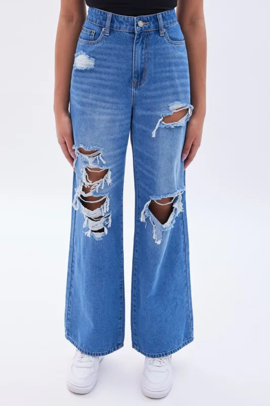 Super High Rise Wide Leg Jean sold by Bluenotes