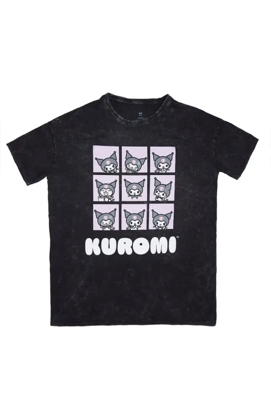 Kuromi Graphic Relaxed Tee sold by Bluenotes