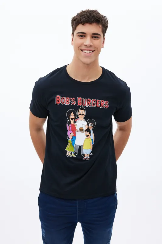Bob's Burgers Gang Graphic Tee sold by Bluenotes