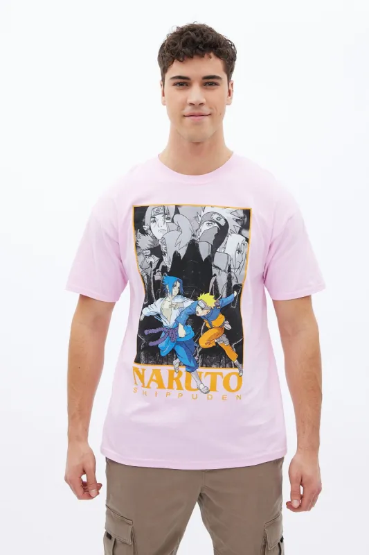 Naruto Vs Sasuke Graphic Tee sold by Bluenotes