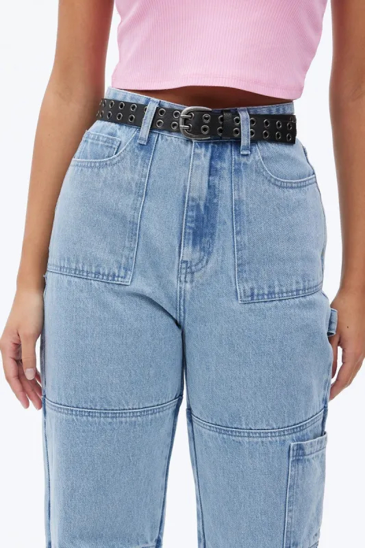 AERO Double Eyelet Belt sold by Bluenotes