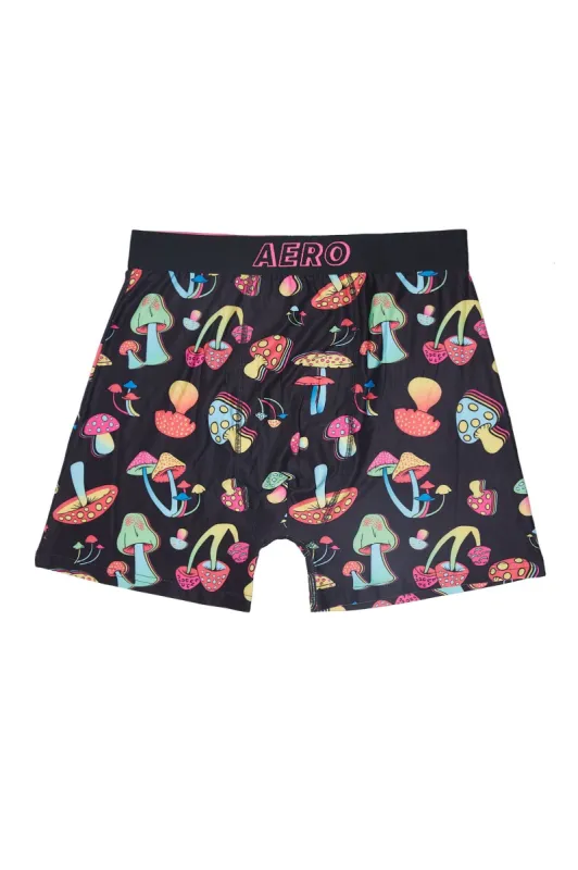 AERO Mushrooms Printed Boxer Briefs sold by Bluenotes
