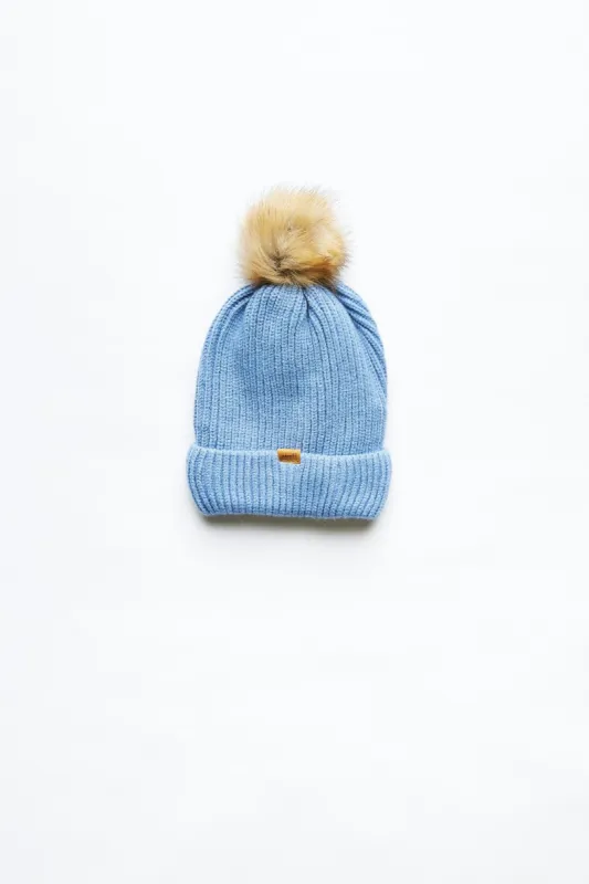 AERO Girls Pompom Beanie sold by Bluenotes