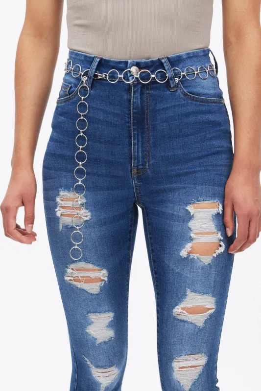 AERO Hoop Chain Belt sold by Bluenotes