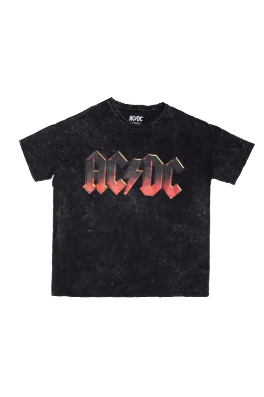 AC/DC Graphic Relaxed Tee sold by Bluenotes