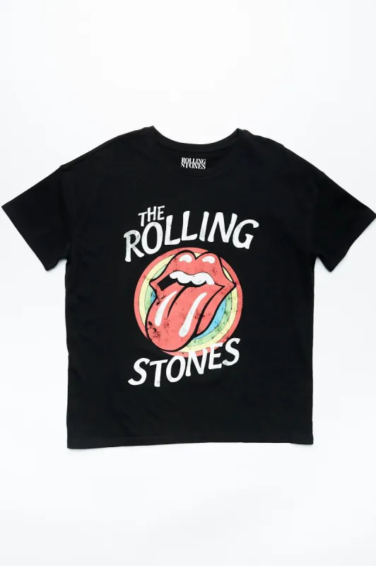 The Rolling Stones Graphic Boyfriend Tee sold by Bluenotes