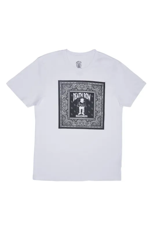 Death Row Records Bandana Graphic Tee sold by Bluenotes