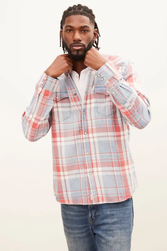 Long Sleeve Western Workwear Shirt sold by Bluenotes