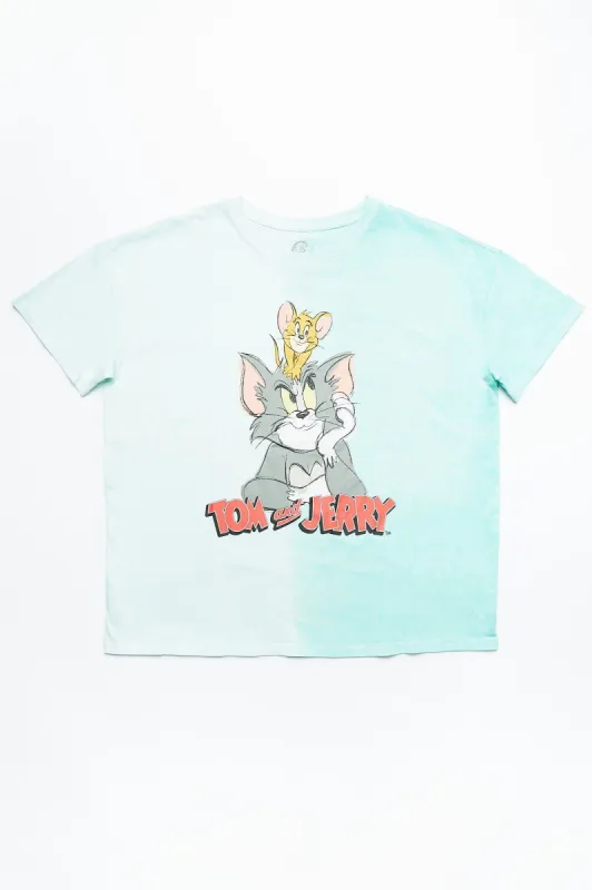 Tom and Jerry Graphic Boyfriend Tee sold by Bluenotes