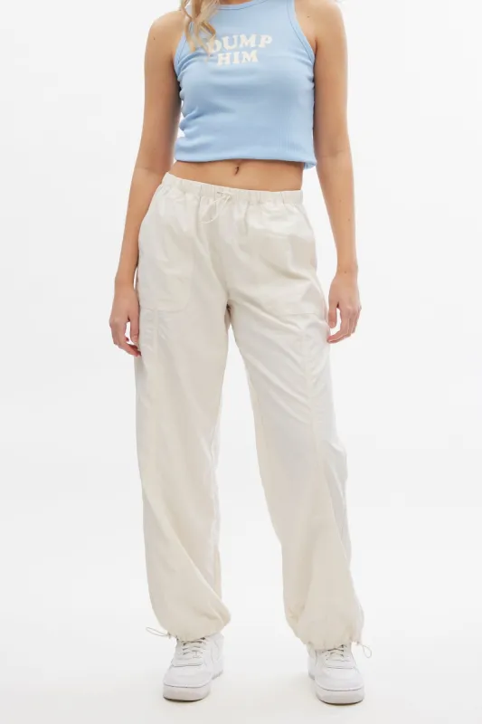 Low Rise Nylon Parachute Pant sold by Bluenotes